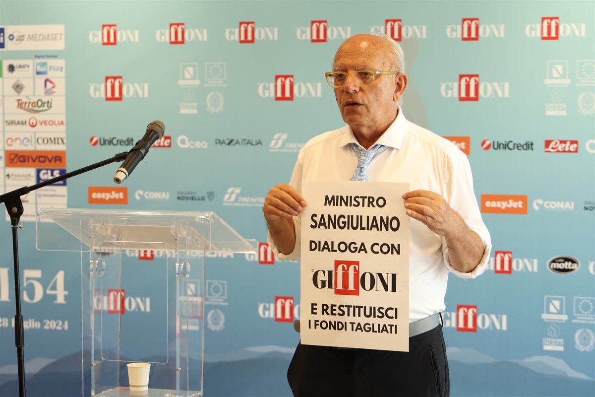  Claudio Gubitosi's Closing Statement at Giffoni Film Festival 2024 - A Historic Result That Minister Sangiuliano Cannot Ignore. Now It's Time for Clarity